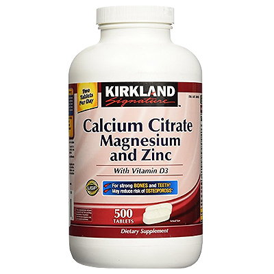 칼슘 / CALCIUM CITRATE MAGNESIUM, ZINC+D3 500정